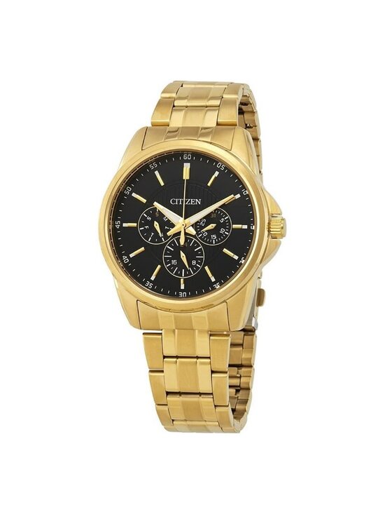 NWT Citizen Chronograph Black Dial Men\'s Watch